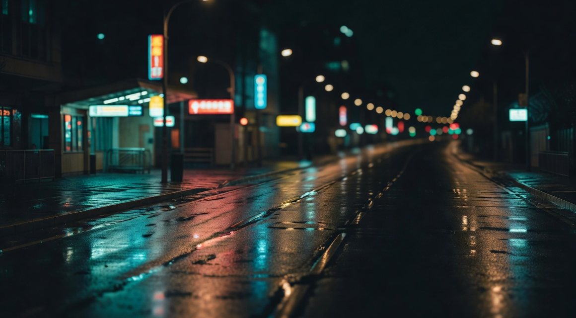 심야 역 앞 승차 구역 이미지 — 귀가 경로 안내